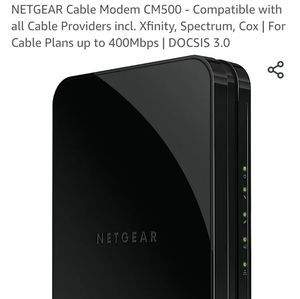 Netgear cm500 cable modem